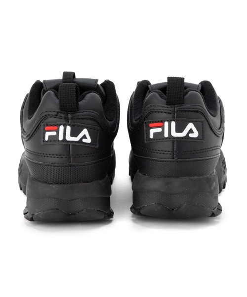 「FILA」 ローカットスニーカー 25.5cm ブラック レディース_画像9