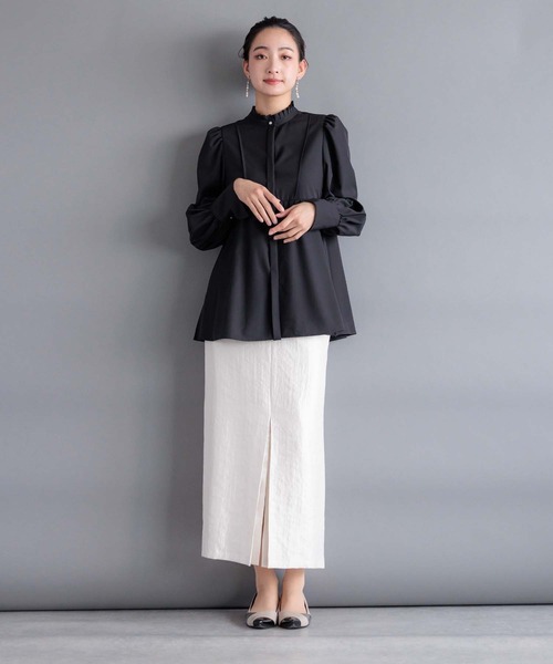 「RAW FUDGE」 長袖ブラウス M ブラック レディース_画像3