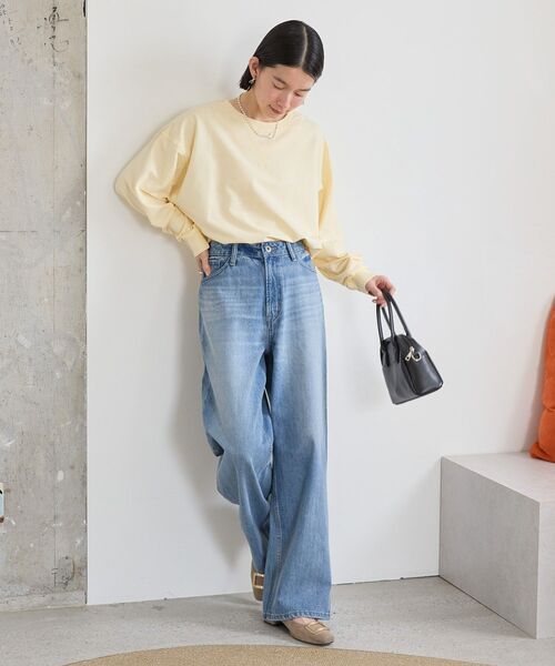 「AMERICAN HOLIC」 デニムパンツ M ブルー系その他 レディース_画像4