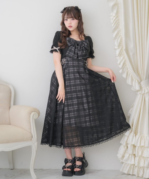 ROJITA（ロジータ） ワンピース 半袖 ボレロセットビッグリボンキャミ