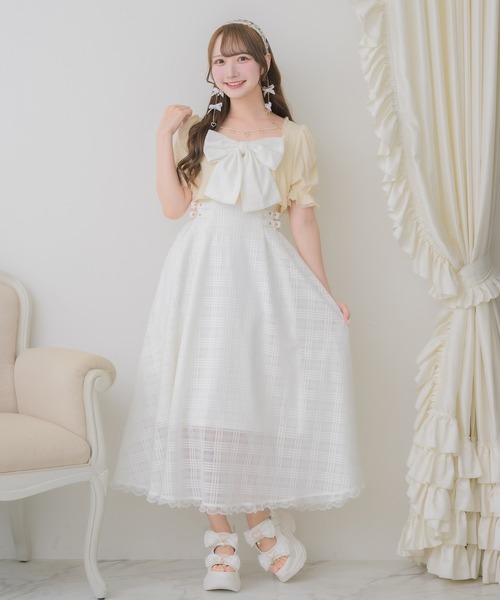 ROJITA（ロジータ） ワンピース 半袖 ボレロセットビッグリボンキャミ