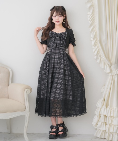 ROJITA（ロジータ） ワンピース 半袖 ボレロセットビッグリボンキャミ