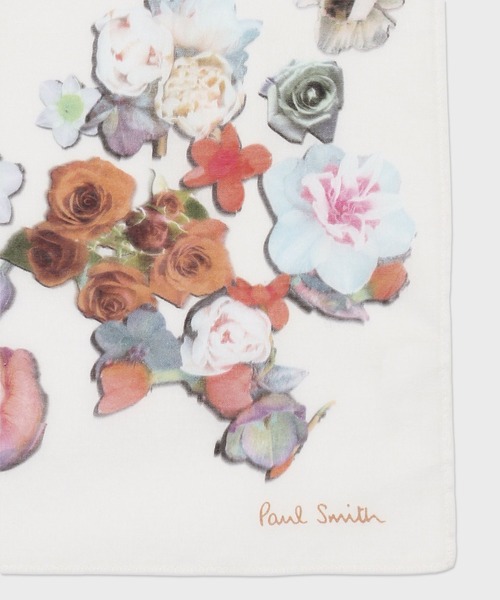 Paul Smith（ポール・スミス） ハンカチ “Climbing Floral” プリント