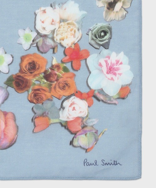 Paul Smith（ポール・スミス） ハンカチ “Climbing Floral” プリント
