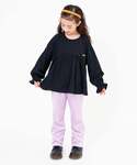 tシャツ ペプラムロンT キッズ 子供服 女の子の詳細画像1