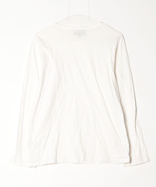 「agnes b.」 長袖Tシャツ 3 ホワイト メンズ_画像2