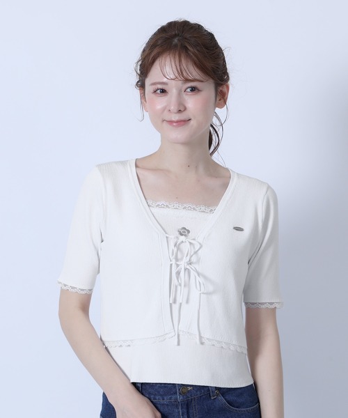 MARY QUANT（マリークヮント） tシャツ 半袖 マリークワント フロント