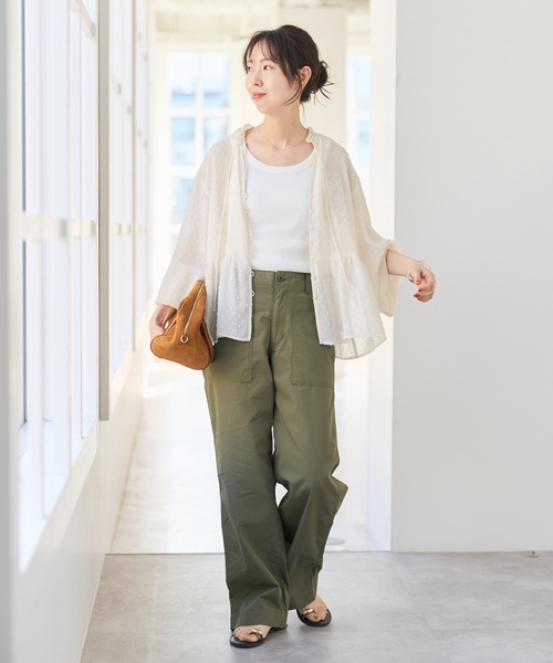 「Spick & Span」 長袖ブラウス FREE ブラック レディース_画像6