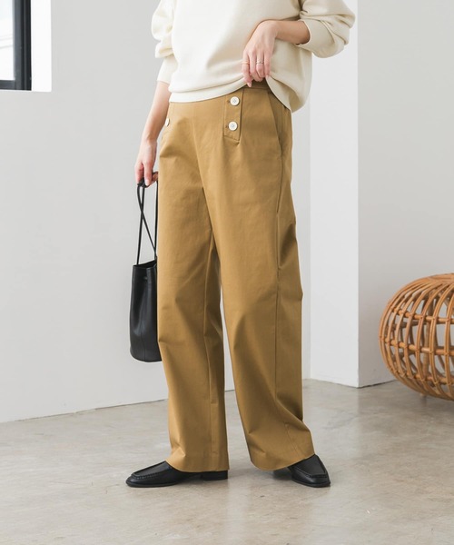 「URBAN RESEARCH DOORS」 パンツ MEDIUM ネイビー レディース_画像2
