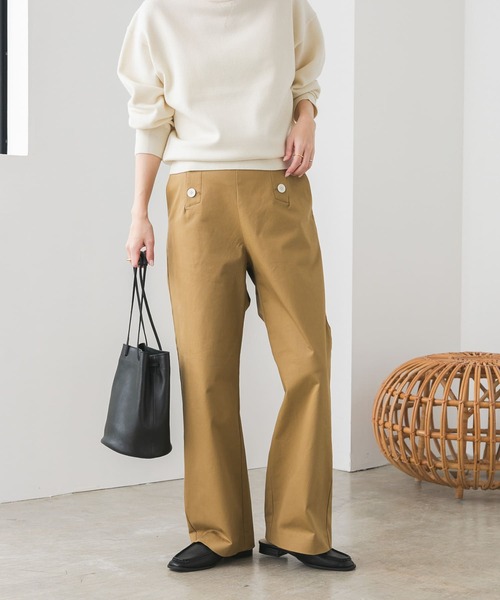 「URBAN RESEARCH DOORS」 パンツ MEDIUM ネイビー レディース_画像3