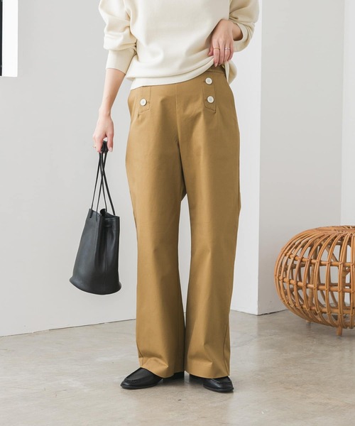 「URBAN RESEARCH DOORS」 パンツ MEDIUM ネイビー レディース_画像4