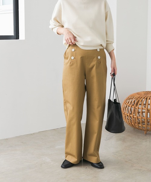 「URBAN RESEARCH DOORS」 パンツ MEDIUM ネイビー レディース_画像5