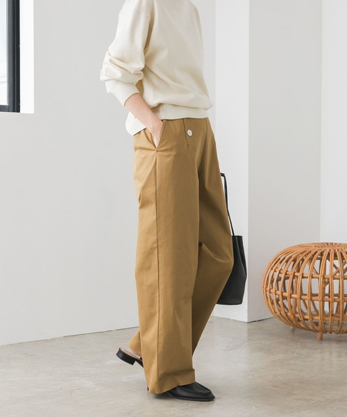 「URBAN RESEARCH DOORS」 パンツ MEDIUM ネイビー レディース_画像6