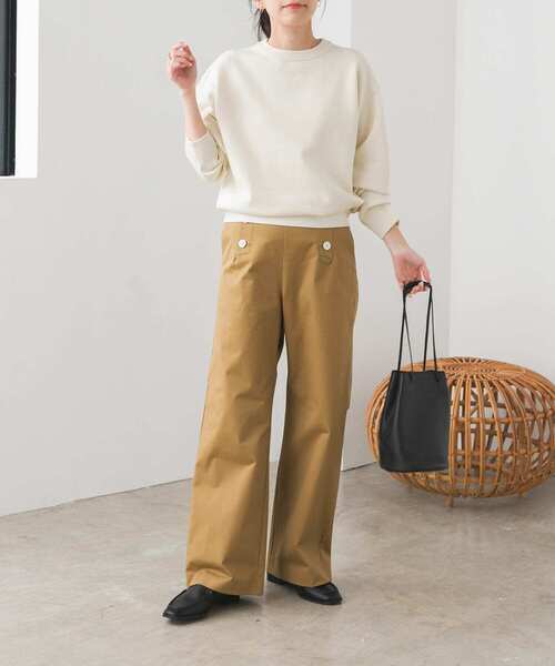 「URBAN RESEARCH DOORS」 パンツ MEDIUM ネイビー レディース_画像9