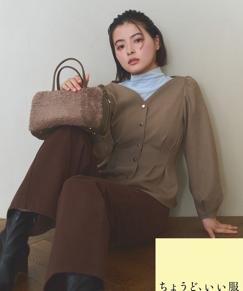 NATURAL BEAUTY BASIC（ナチュラルビューティーベーシック） ブラウス 