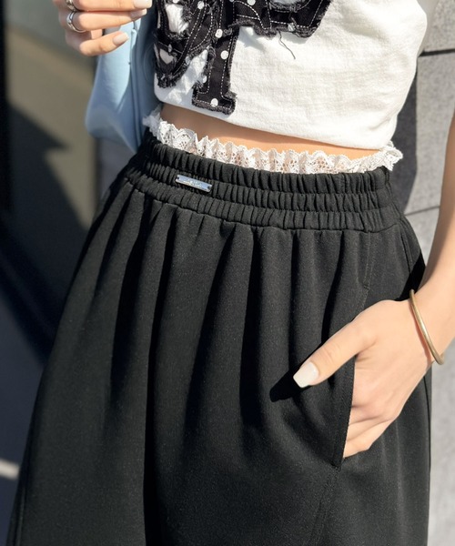 「mily bilet」 スウェットパンツ SMALL オートミール レディース_画像5
