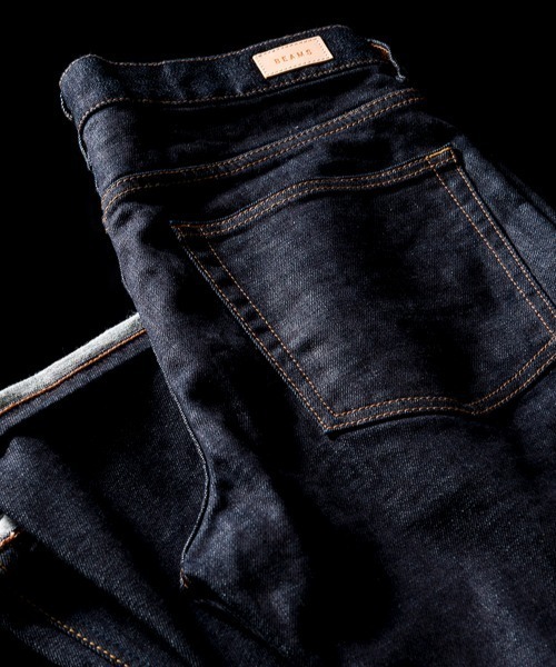 BEAMS ジーンズ ベーシック ストレッチ デニムパンツ メンズ