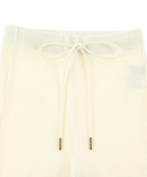 ALEXIA STAM（アリシアスタン） パンツ Zip Hem Rib Pants/ジップヘム 
