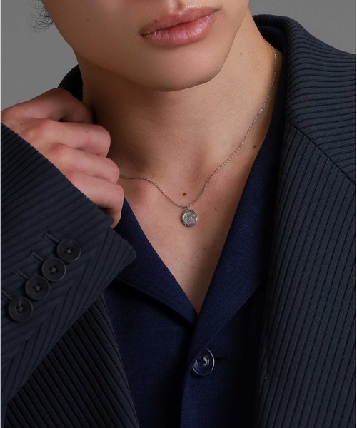 ネックレス “Petite Modern”プチネックレス（イギリス国章コイン）/K10ゴールド「LION HEART / ライオンハート」の画像
