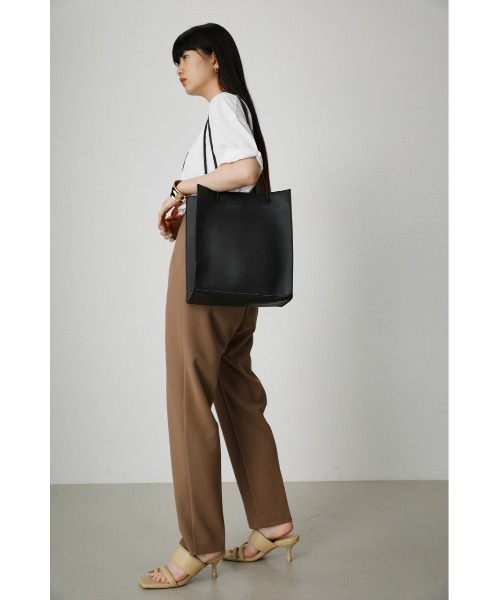 mousy ショルダーバッグ ブラウン ネイビー AZUL BY MOUSSY | キャンバスロゴショルダーバッグ (すべて