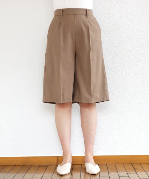 HANRO☆リネンブレンドショートパンツ ベージュ【関税送料込】 30d3a312d04bd06088d93e88fa5d68