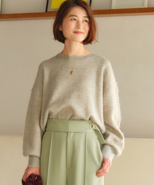 Andemiu（アンデミュウ） ニット セーター 「Stylistわかめさんコラボ