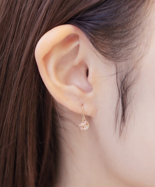BLOOM（アクセサリー） ピアス K10 イエローゴールド