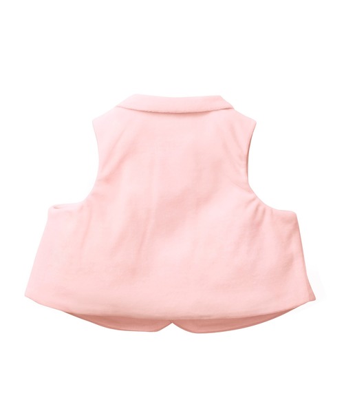 ベスト ベロアベスト キッズ 子供服 男の子 女の子の画像