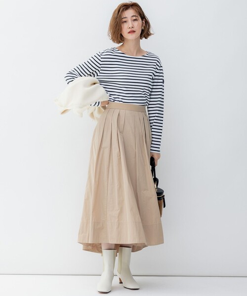 23区 - 新品23区★【杏さん着用/洗える】Armor-lux スムースボーダーカットソー 23区｜【杏さん着用/洗える】Armor-lux スムース ボーダー