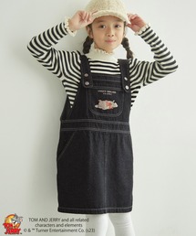 ジャンパースカート 「KIDS」「TOM and JERRY」デニムジャンパー