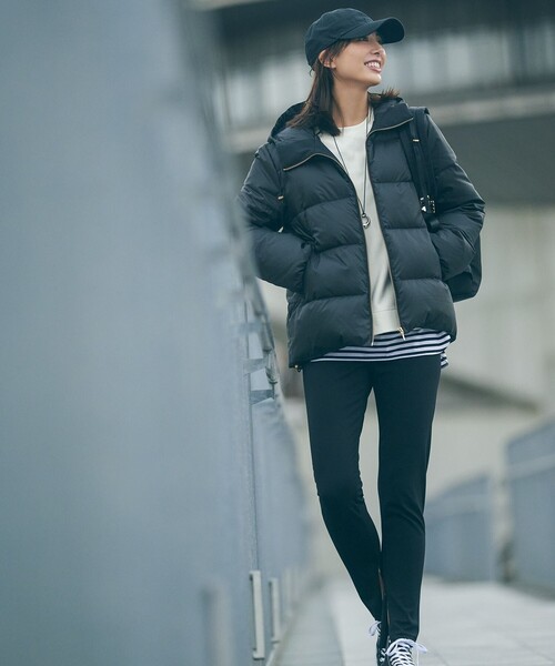 23区 パンツ 「洗える」ストレッチポンチ レギンス レディース