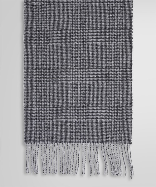 BROOKS BROTHERS マフラー カシミヤ グレンチェック/ソリッド