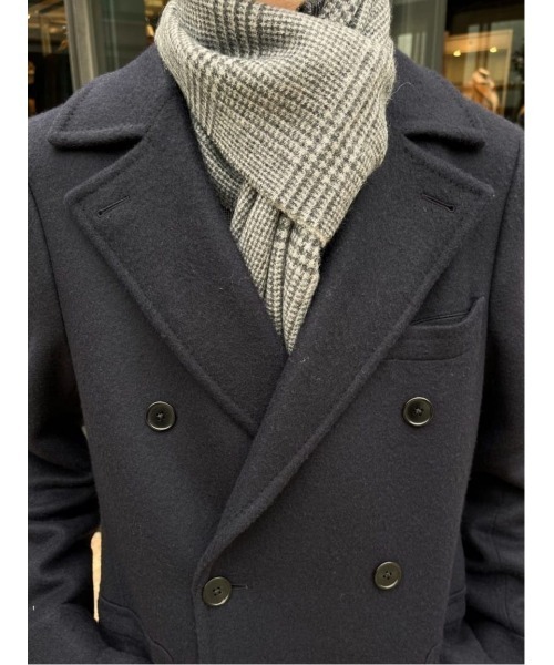 BROOKS BROTHERS マフラー カシミヤ グレンチェック/ソリッド