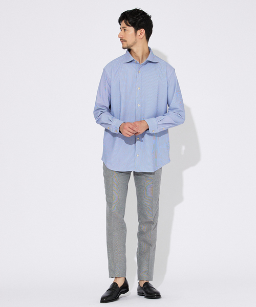 ABAHOUSE（アバハウス） シャツ 「FLEX SHIRTS / Dry Moment使用