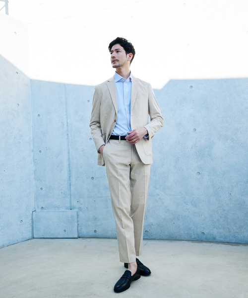 ABAHOUSE（アバハウス） シャツ 「FLEX SHIRTS / Dry Moment使用