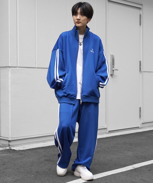 96thes パンツ 「96thes」韓国ストリート ドロスト ワンポイント刺繍