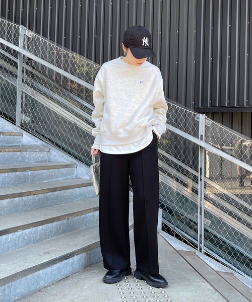 fredy emue ダンボールニットワイドパンツ fredy emue パンツ ダンボールニットワイドパンツ レディース