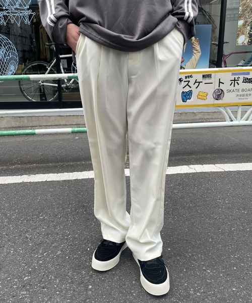 Y's for men タック入りスラックス Y's for men-ワイズフォーメン】GARMENT DYED KATSURAGI PANTS
