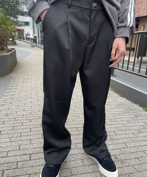 B.R.U スラックス タック入りスラックス メンズ レディース