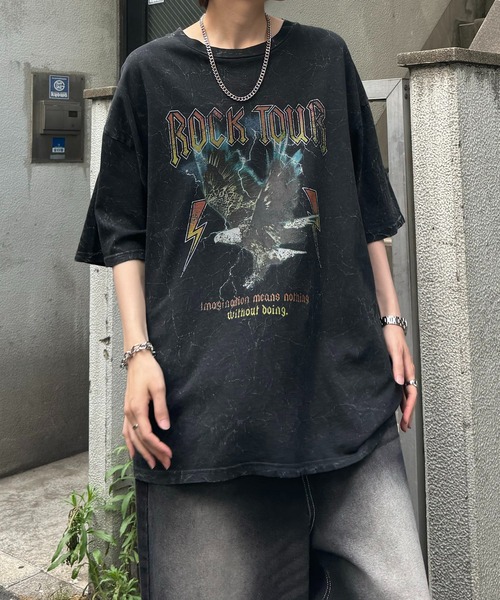 Confirm（コンファーム） tシャツ 25SS ヴィンテージライク ロック