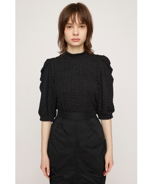 tシャツ パフスリーブギャザートップス レディース AZUL BY MOUSSY tシャツ パフスリーブギャザートップス