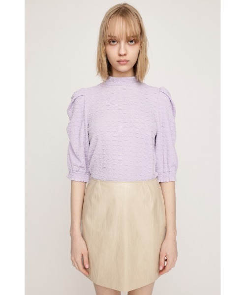 【はこぽす対応商品】 SLY パフスリーブ TOPS CUT GATHER SLEEVE PUFF tシャツ バレエ