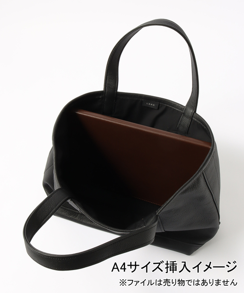 新品 ビジネス トート バッグ 黒  LENO ブラック レザー リノ LENO トートバッグ 「LENO / リノ」LEATHER TOTE BAG L メンズ