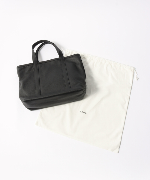 新品 ビジネス トート バッグ 黒  LENO ブラック レザー リノ LENO トートバッグ 「LENO / リノ」LEATHER TOTE BAG L メンズ