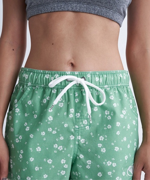 ROXY（ロキシー） 水着 TO THE SUN SHORTS/ロキシーボタニカル柄
