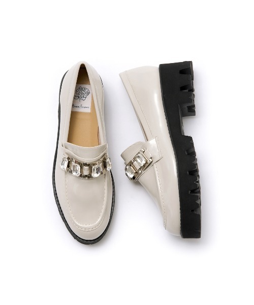 取寄) ヴィンスカムート レディース キャリー ブレイデッド フラッツ