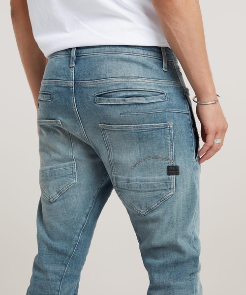 G-STAR RAW D-STAQ 3D SLIM 立体裁断 濃紺W30 D-STAQ 3D SLIM JEANS/立体裁断スリムテーパードジーンズ