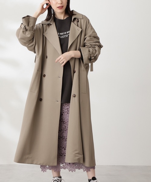 N.（N. Natural Beauty Basic）」 トレンチコート MEDIUM カーキ 