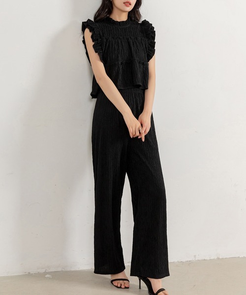 DAY CLOSET セットアップ レディース ヨウリュウ風フリル