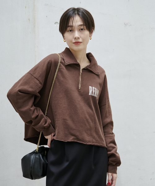 REMI RELIEF L'Appartement/別注 ケープスウェットF新品 REMI RELIEF tシャツ 「REMI RELIEF/レミレリーフ」別注ハーフ